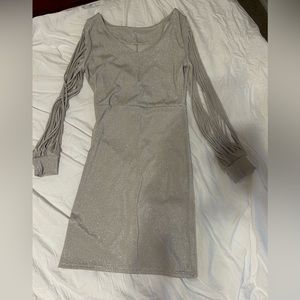 Silver dress